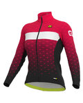 ALÉ maillot de invierno de manga larga - PR-R STARS LADY WNT - negro/rosa
