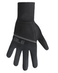 ALÉ guantes de dedos largos - SCIROCCO 2-IN-1 - negro