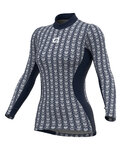 ALÉ camiseta de manga larga - INTIMO CUBES LADY - azul