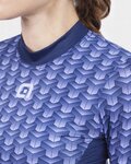 ALÉ camiseta de manga larga - INTIMO CUBES LADY - azul