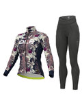 ALÉ jersey y pantalón de invierno - AMAZZONIA LADY WNT - púrpura/azul/negro