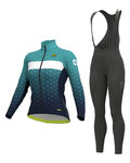 ALÉ jersey y pantalón de invierno - PR-R STARS LADY WNT - negro/azul claro