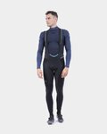 ALÉ pantalones largos con tirantes - KLIMATIK K-TOUR - negro