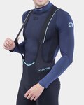 ALÉ pantalones largos con tirantes - KLIMATIK K-TOUR - negro