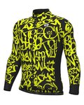 ALÉ maillot de invierno de manga larga - SOLID RIDE - amarillo/negro
