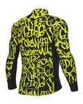 ALÉ maillot de invierno de manga larga - SOLID RIDE - amarillo/negro