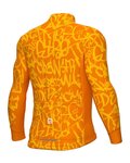 ALÉ maillot de invierno de manga larga - SOLID RIDE - amarillo/naranja