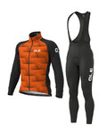ALÉ chaqueta y pantalón de invierno - SHARP + WINTER - negro/naranja