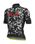 ALÉ jersey de manga corta - GLASS - gris/negro