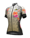ALÉ jersey de manga corta - SAVANA LADY - dorado/blanco