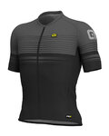 ALÉ jersey de manga corta - SLIDE - negro/gris