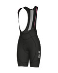 ALÉ pantalones cortos de tirantes - AGONISTA 2 LADY - negro/blanco