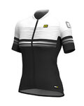 ALÉ jersey de manga corta - SLIDE LADY - negro/blanco