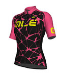 ALÉ jersey de manga corta - CRACLE LADY  - negro/rosa