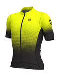 ALÉ jersey de manga corta - DOTS - negro/amarillo