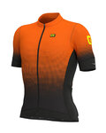 ALÉ jersey de manga corta - DOTS - negro/naranja
