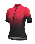 ALÉ jersey de manga corta - DOTS LADY - rosa/negro