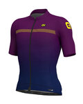 ALÉ jersey de manga corta - FADE - púrpura/azul