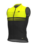 ALÉ maillot sin mangas - SLIDE - negro/amarillo