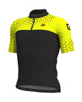 ALÉ jersey de manga corta - CLIMB - negro/amarillo