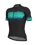 ALÉ jersey de manga corta - START - negro/azul