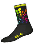 ALÉ calcetines clásicos - COLORS  - negro/multicolor