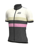 ALÉ jersey de manga corta - VINTAGE MERINO - blanco/gris