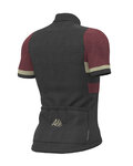 ALÉ jersey de manga corta - VINTAGE MERINO - negro/púrpura