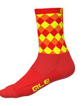 ALÉ calcetines clásicos - RUMBLES  - naranja/amarillo