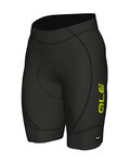 ALÉ pantalones cortos sin tirantes - AGONISTA 2 - negro/amarillo
