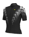 ALÉ jersey de manga corta - PRO RACE - negro/blanco