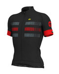 ALÉ jersey de manga corta - STRADA - rojo/negro