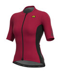ALÉ jersey de manga corta - RACE LADY - granate