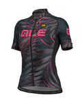 ALÉ jersey de manga corta - SUNSET LADY - negro/rosa