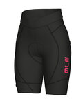 ALÉ pantalones cortos sin tirantes - AGONISTA 2 LADY - negro/rosa