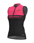 ALÉ maillot sin mangas - SLIDE LADY  - negro/rosa