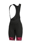 ALÉ pantalones cortos de tirantes - SARTANA LADY  - negro/rosa