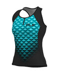 ALÉ maillot sin mangas - HEXA LADY  - negro/azul