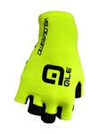 ALÉ guantes de dedos cortos - VELOCISSIMO  - negro/amarillo