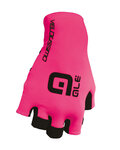 ALÉ guantes de dedos cortos - VELOCISSIMO  - negro/rosa