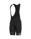 ALÉ pantalones cortos de tirantes - SELLA  - negro