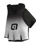 ALÉ guantes de dedos cortos - DOTS  - negro/blanco