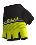 ALÉ guantes de dedos cortos - CLASSICHE DEL NORD - amarillo/negro