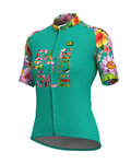 ALÉ jersey de manga corta - LAB FLOWER LADY - azul