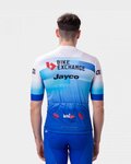 ALÉ jersey de manga corta - BIKE EXCHANGE 2022 - blanco/azul