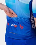 ALÉ jersey de manga corta - BIKE EXCHANGE 2022 - blanco/azul