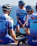 ALÉ jersey de manga corta - BIKE EXCHANGE 2022 - blanco/azul