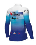 ALÉ maillot de invierno de manga larga - BIKE EXCHANGE 2022 - azul/blanco