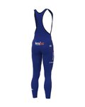 ALÉ pantalones largos con tirantes - BIKE EXCHANGE 2022 - azul