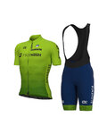 ALÉ maillot corto y pantalón corto - SLOVENIA NATIONAL 22 - verde/azul
